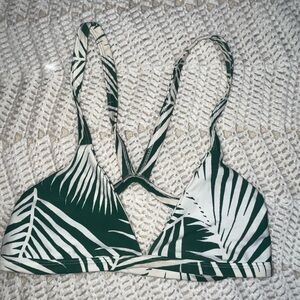 Mikoh Bikini Top Palm Print